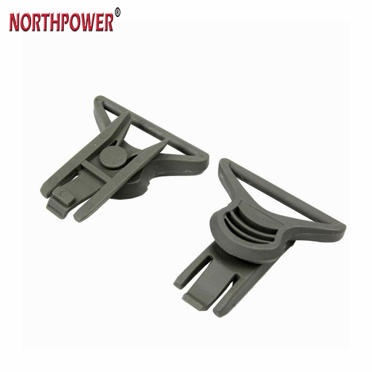 Ensemble de Clips pivotants pour lunettes militaires Paintball Airsoft, pour Rail latéral de casque Fast BJ PJ ACH MICH