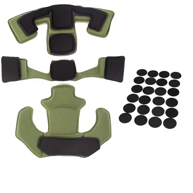 Tapis de protection en mousse à mémoire interne pour casque WENDY de combat en plein air tactique