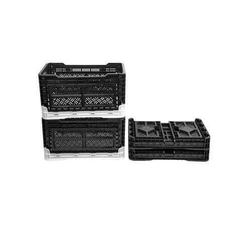 Caisse à lait pliable en plastique pliable de 12,7 gallons