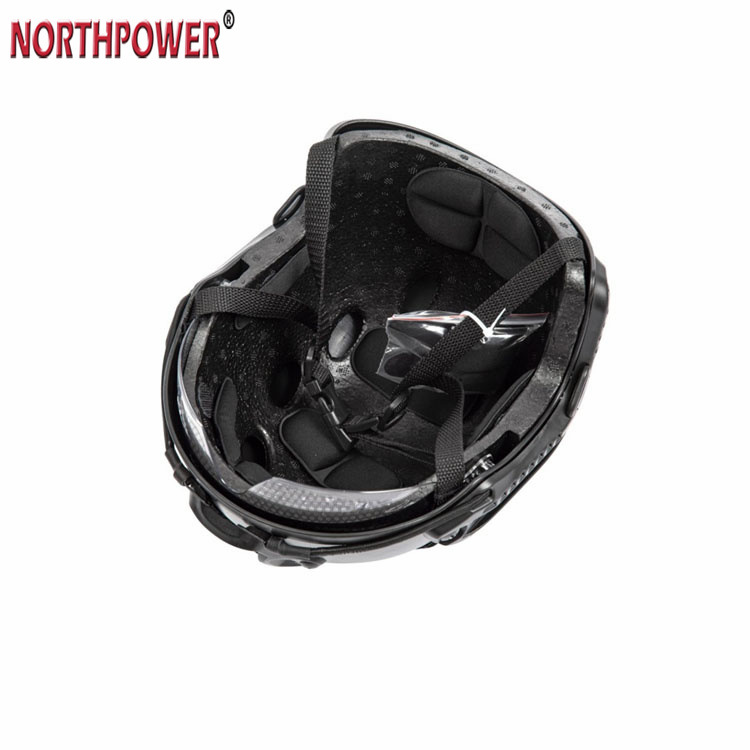 CASQUE FAST MH AVEC VISIÈRE DE PROTECTION Casque tactique militaire Airsoft Casque Bump