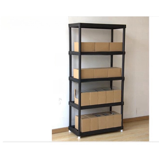 ÉTAGÈRE DE RANGEMENT EN PLASTIQUE À 5 NIVEAUX 36X18 POUCES