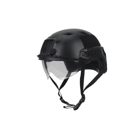 Casque BJ rapide avec lunettes de protection, Version pour casque de paintball CS Outdoor CS Practice Airsoft