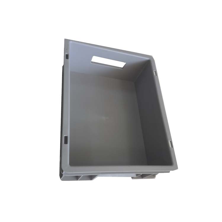 Caisse empilable en plastique durable de l'UE