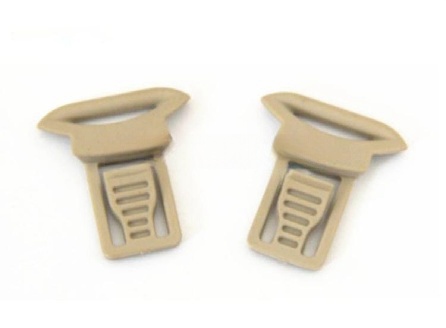 Clips pivotants pour lunettes de casque tactique