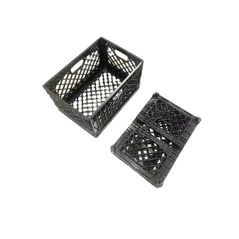 Caisse à lait pliable en plastique de 24 pintes