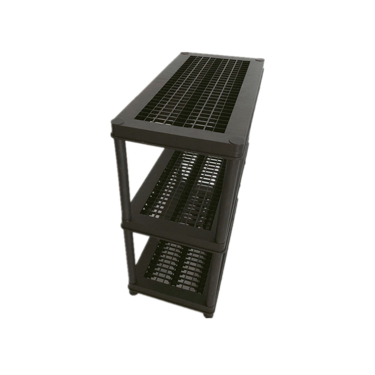 Étagère de rangement robuste NOIRE 36X18 pouces