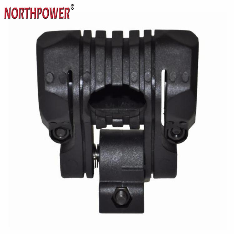 25.4mm 180 degrés Angle ajuster lampe de poche porte-casque torche Clip montage Rail pince Picatinny 21mm Rail