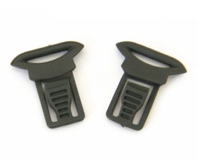 Clips pivotants pour lunettes de casque tactique