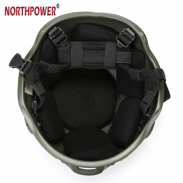 CASQUE MICH 2002 pour équipement tactique Airsoft Wargame CS CombatTactical Casque