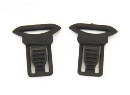 Clips pivotants pour lunettes de casque tactique