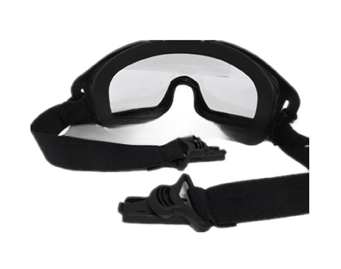 Lunettes balistiques militaires Alpha, lunettes de soleil de l'armée, Airsoft CS Paintball, Kit de 3 lentilles