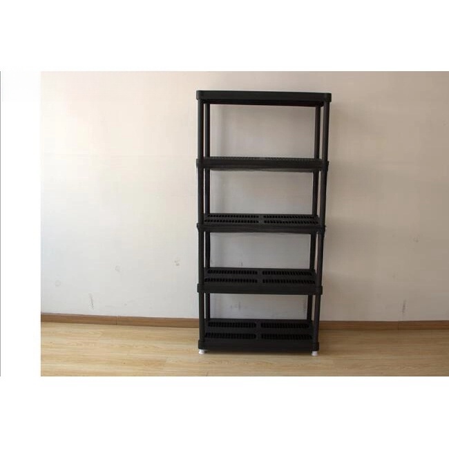 ÉTAGÈRE DE RANGEMENT EN PLASTIQUE À 5 NIVEAUX 36X18 POUCES