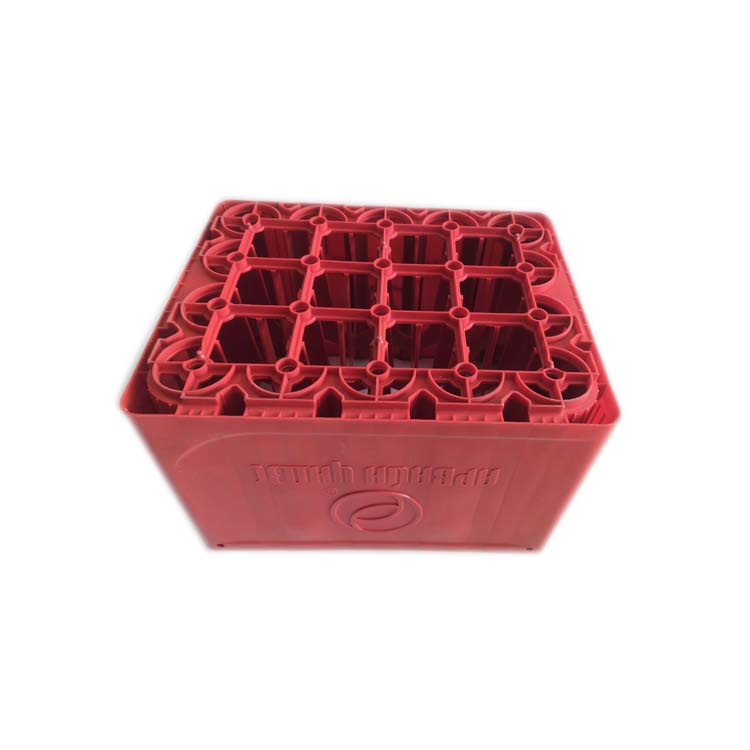 Caisse de bière en plastique durable de 20 bouteilles