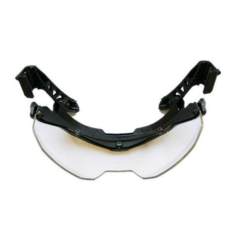 Rail Goggles Visor Lentille rabattable pour casque Wendy