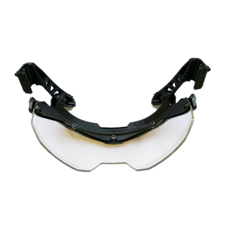Rail Goggles Visor Lentille rabattable pour casque Wendy