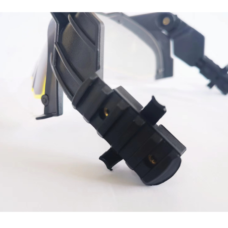 Lunettes à rabat pour casque tactique anti-buée, coupe-vent rapide, Paintball réglable