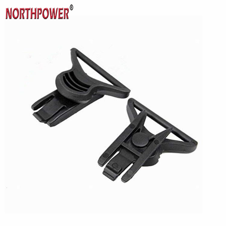 Ensemble de Clips pivotants pour lunettes militaires Paintball Airsoft, pour Rail latéral de casque Fast BJ PJ ACH MICH