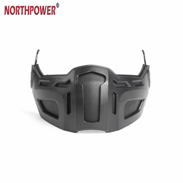 Protège-menton de type rail latéral pour casque ARC ACH MICH FAST
