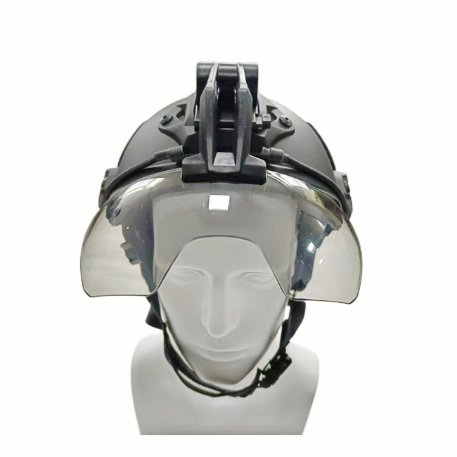 CLEAR Viper Visor Lunettes de protection anti-buée réglables 3 mm pour casque tactique FAST