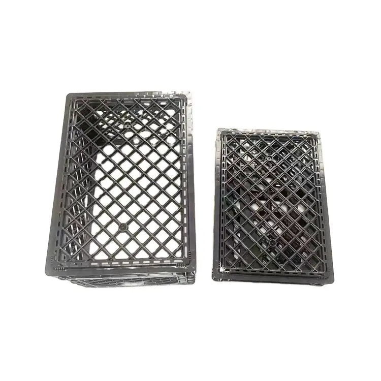 Caisse à lait pliable en plastique de 24 pintes