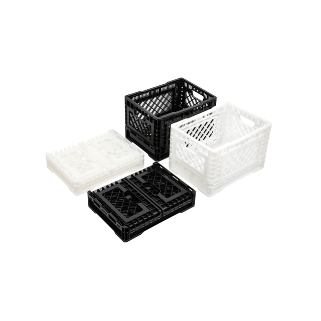 Caisse à lait pliable en plastique de 26 pintes