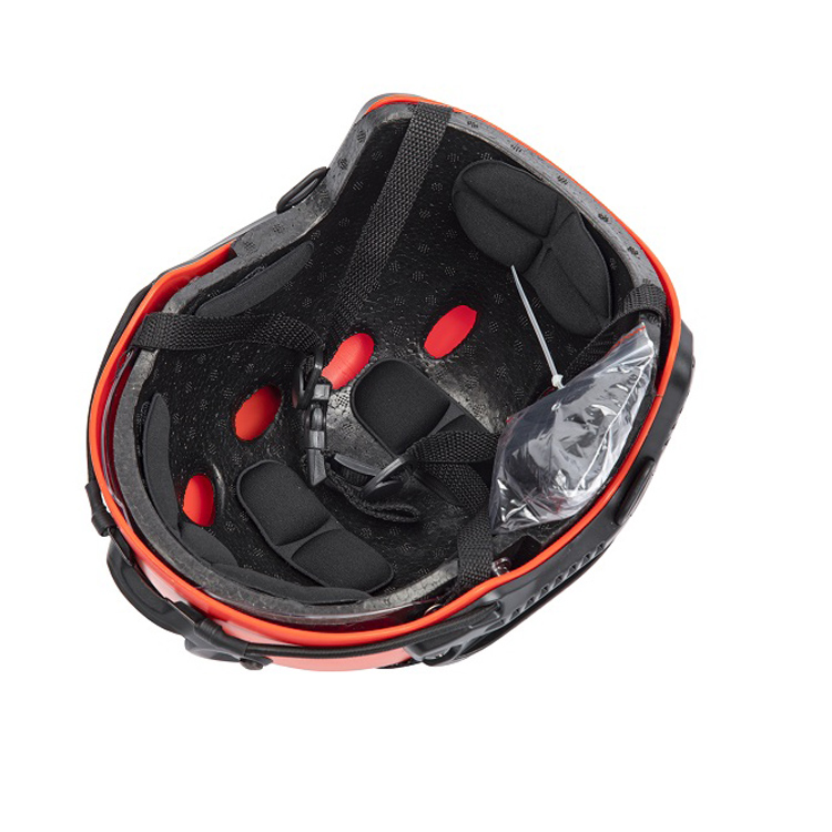 Casque rapide tactique Airsoft de type PJ avec support NVG et rail latéral