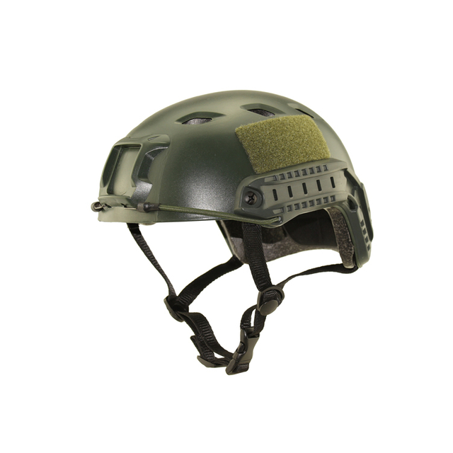 Casque militaire tactique Airsoft rapide en gros de casque militaire de saut de base rapide d'ABS